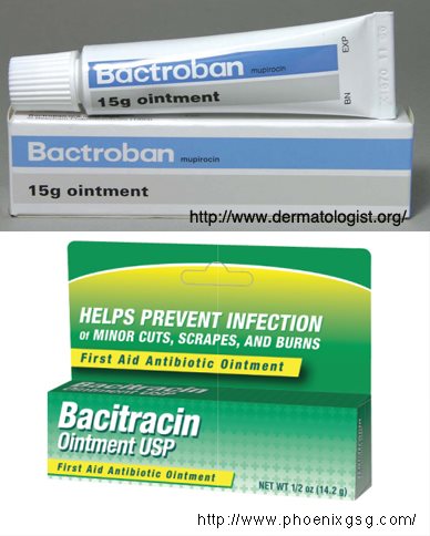Bactroban vs Bacitracin